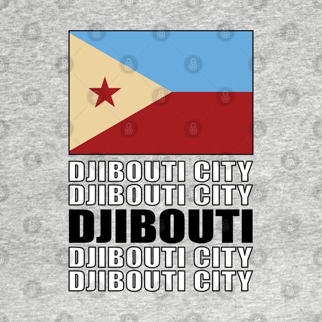 Flag of Djibouti by KewaleeTee